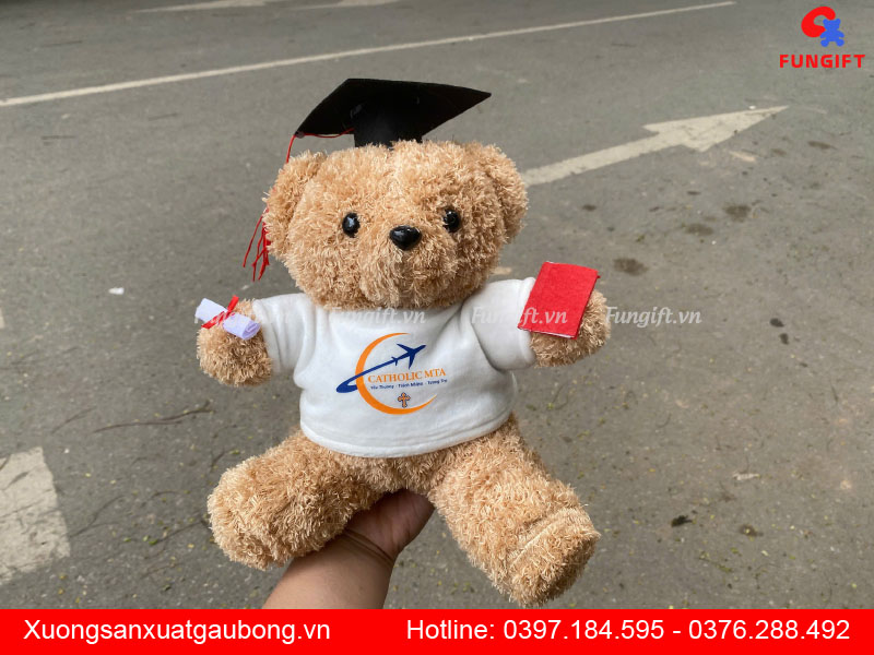 Xưởng sản xuất gấu bông tốt nghiệp giá rẻ Hà Nội