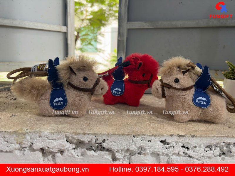 Mẫu móc khóa ngựa in theo yêu cầu