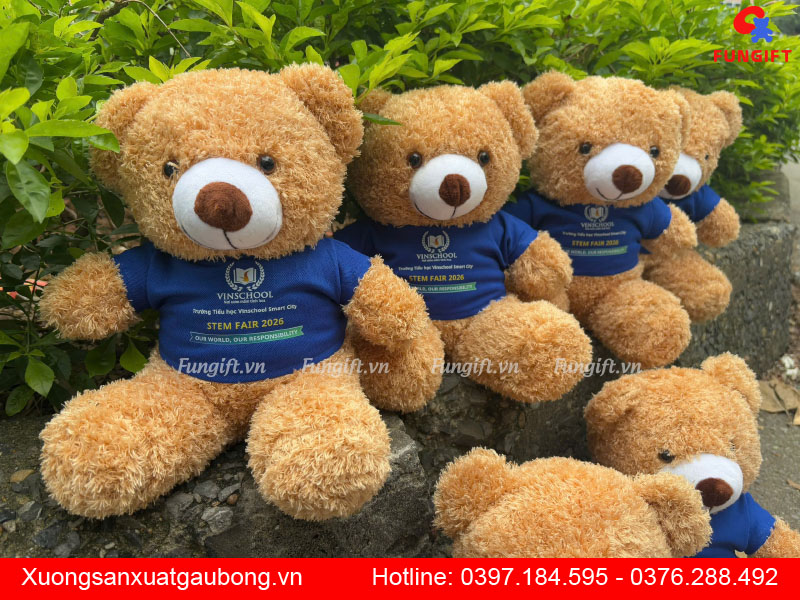 Nhận in gấu bông số lượng ít