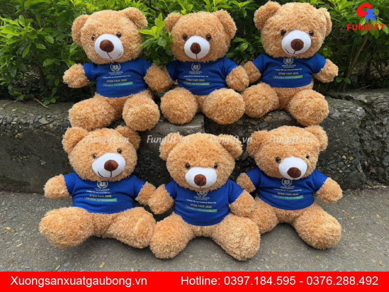 Sỉ lẻ gấu bông sản xuất in tên