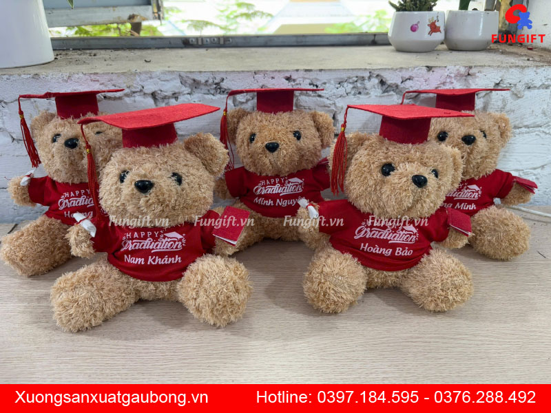 Xưởng in gấu bông giá rẻ Hà Nội