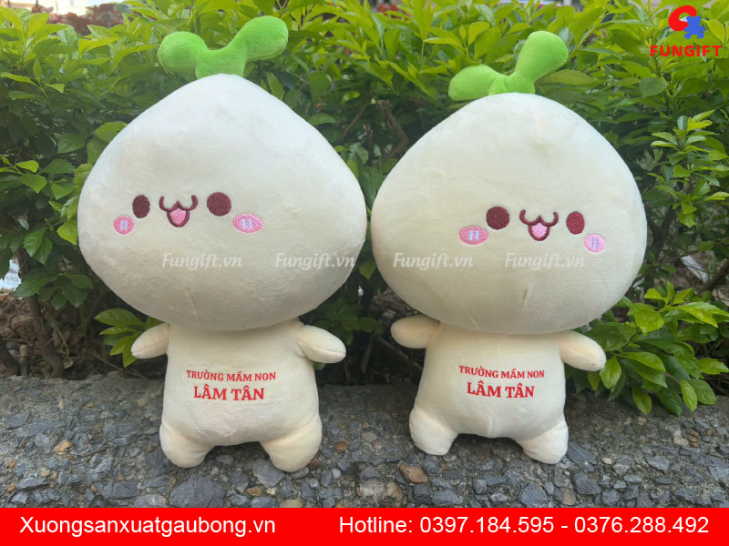 Gấu bông cây mầm non logo