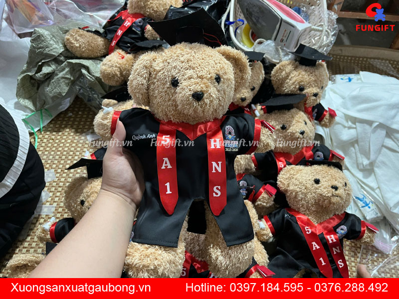 Gấu bông tốt nghiệp Hà Nội