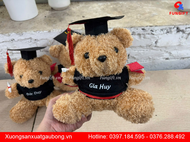 Gấu bông tốt nghiệp Hà Nội
