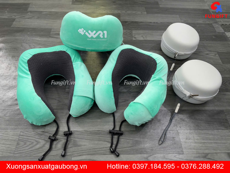 Gối chữ U cao su non chống mỏi cổ