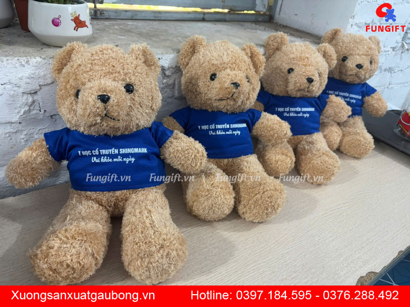 Làm gấu bông theo yêu cầu