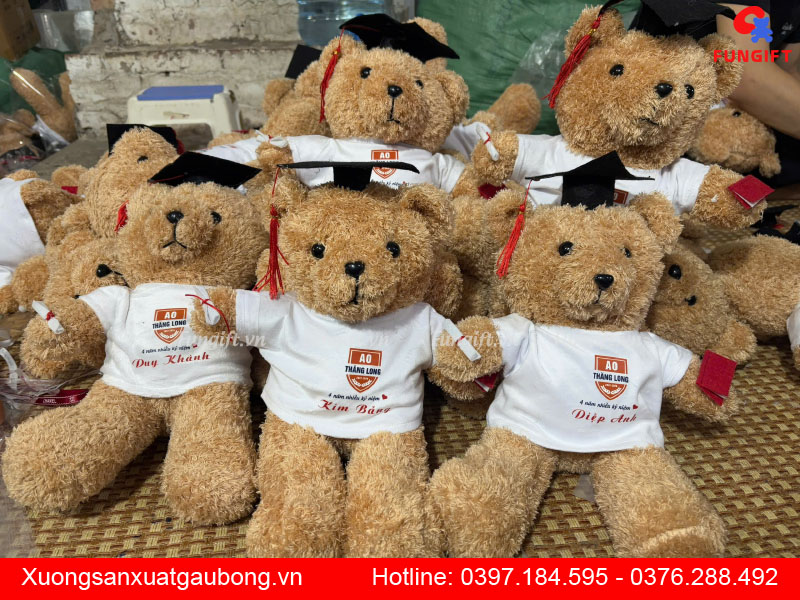 Xưởng gấu bông tốt nghiệp