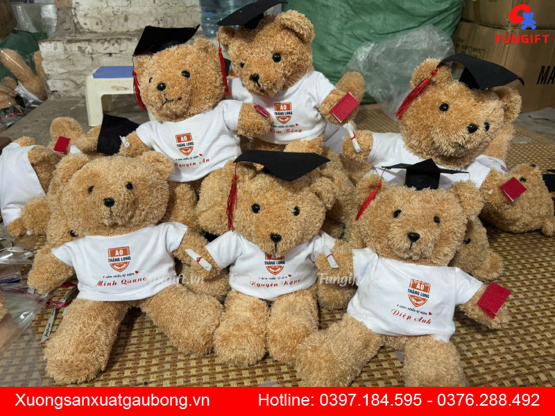 Xưởng sản xuất gấu bông theo yêu cầu