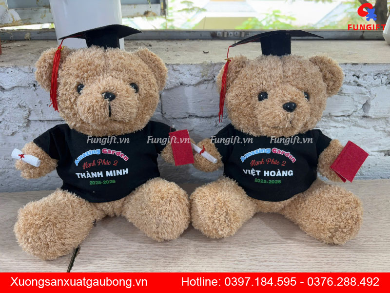 Đặt in gấu bông số lượng lớn