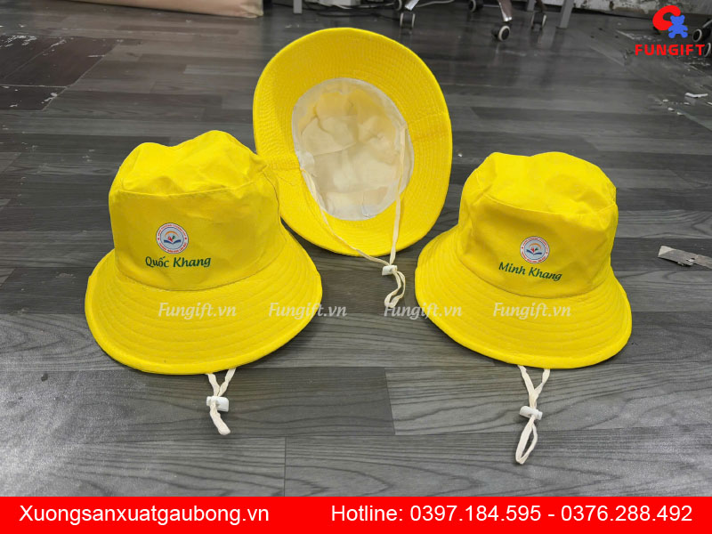 Địa chỉ xưởng in mũ tai bèo Hà Nội