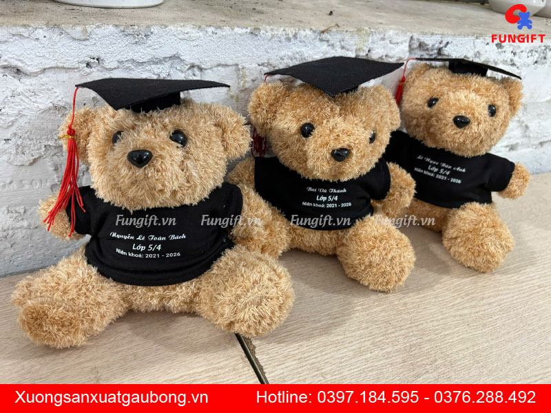 Dịch vụ in gấu bông theo yêu cầu
