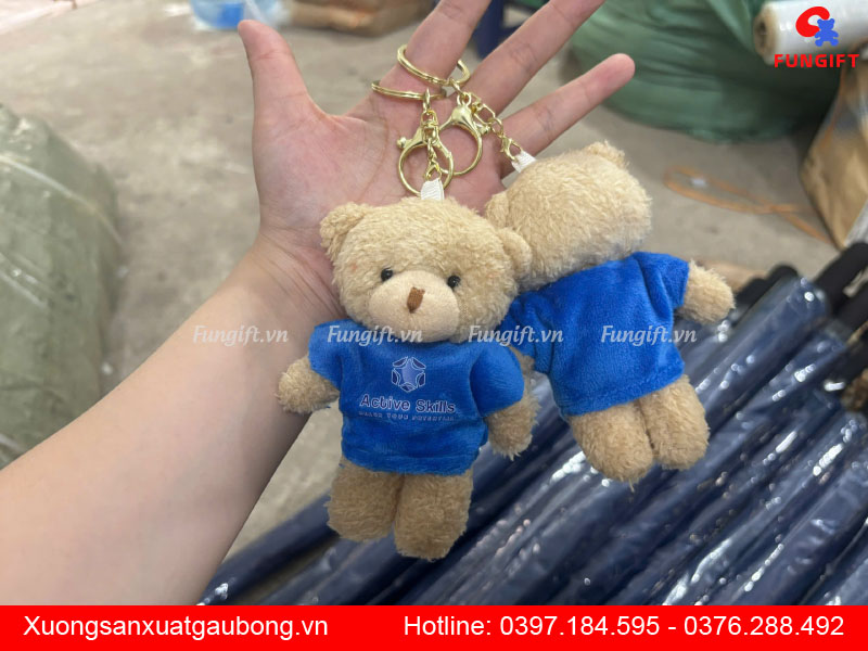 Dịch vụ in gấu móc khóa Hà Nội