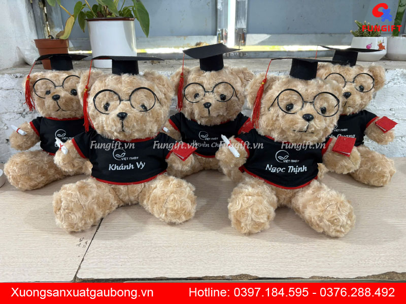 In gấu bông làm quà tặng