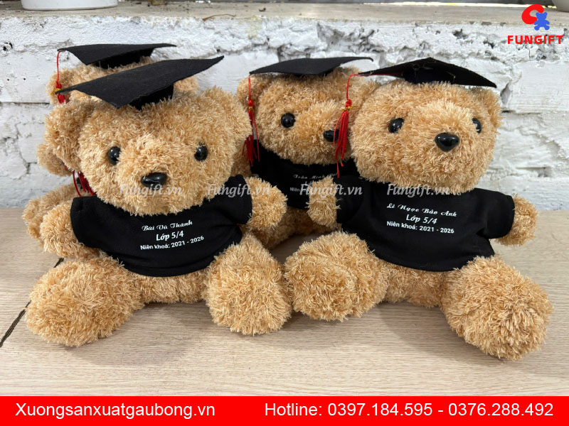 In gấu bông làm quà tặng