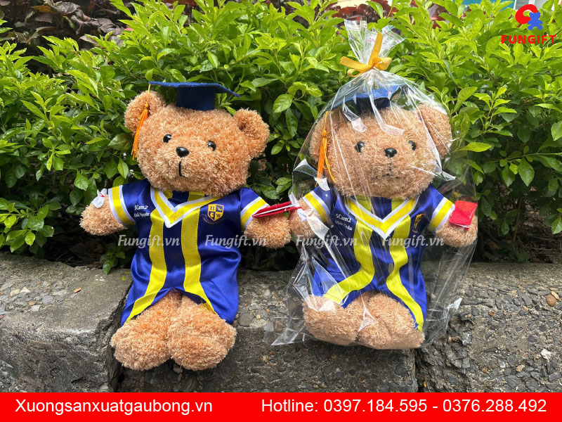 In gấu bông làm quà tốt nghiệp