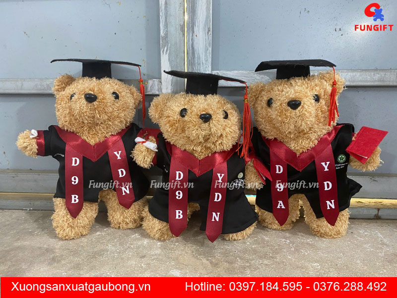 In gấu cử nhân theo yêu cầu