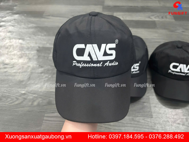 Mũ lưỡi trai nam nữ in logo