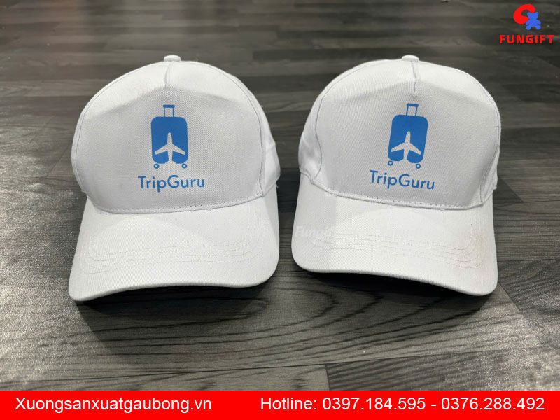 Mũ lưỡi trai nam nữ in logo