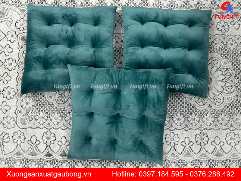 Quà tặng đệm ngồi may tại xưởng