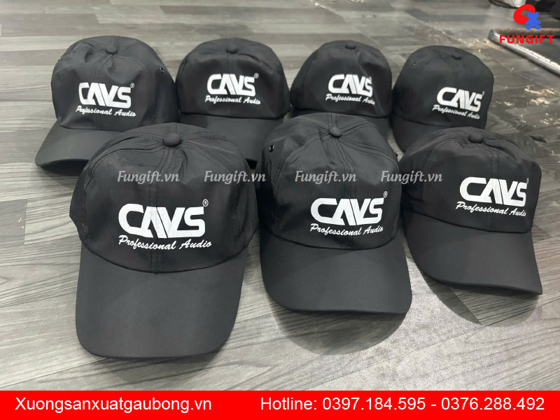Sản xuất mũ lưỡi trai in logo