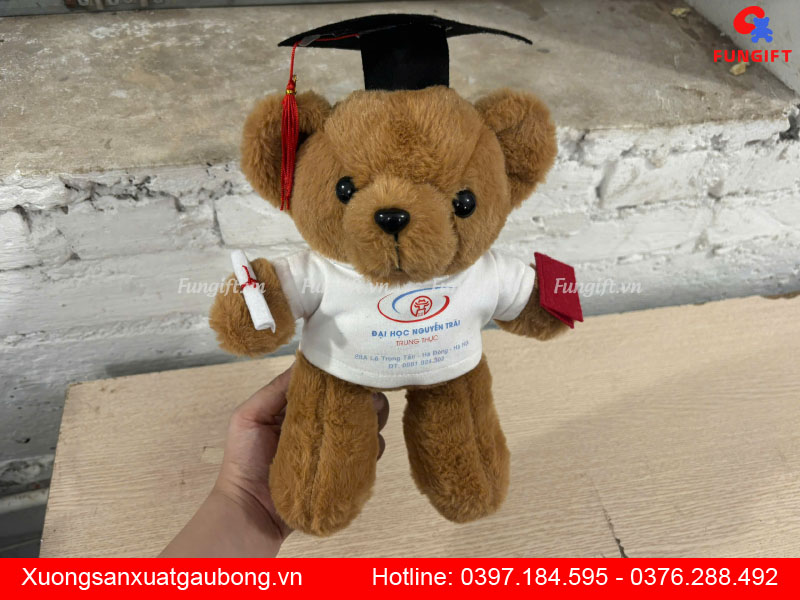 Sỉ lẻ gấu nâu tuần lộc in logo