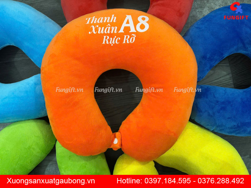 Xưởng in gối chữ U Hà Nội