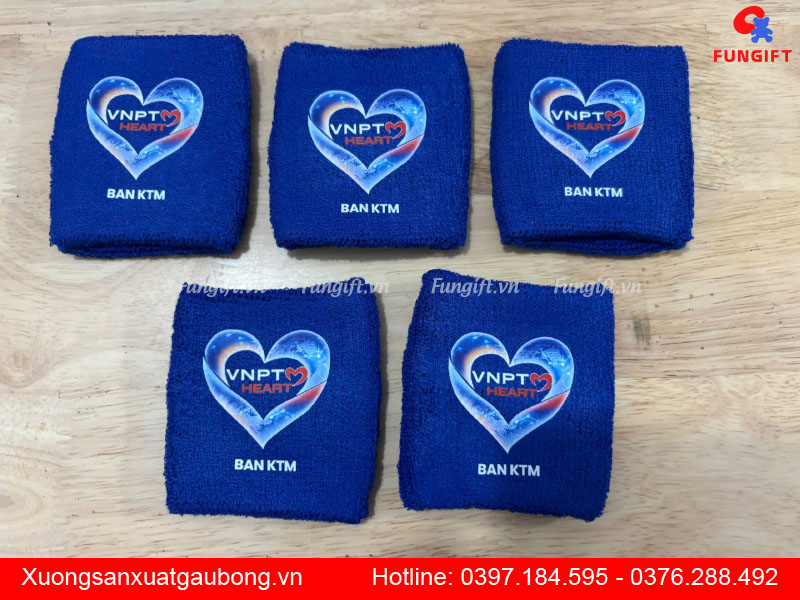 Băng quấn cổ tay in logo theo yêu cầu