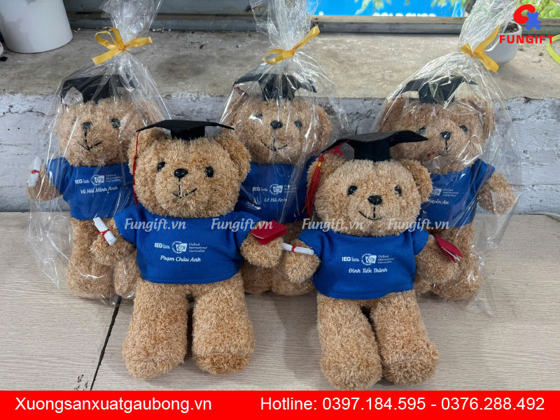 Đặt làm gấu bông theo yêu cầu Hà Nội