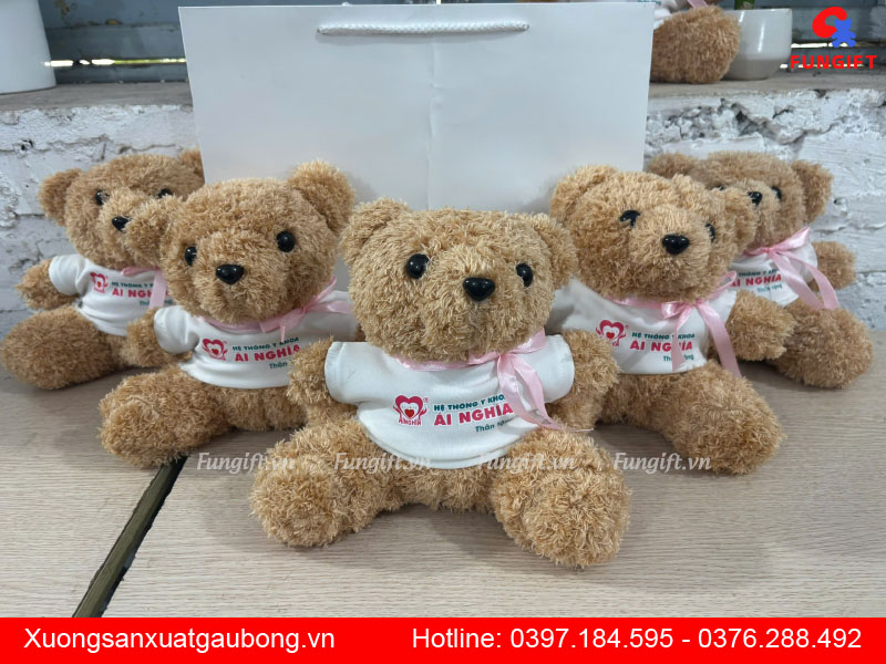 Đặt làm gấu bông theo yêu cầu Hà Nội