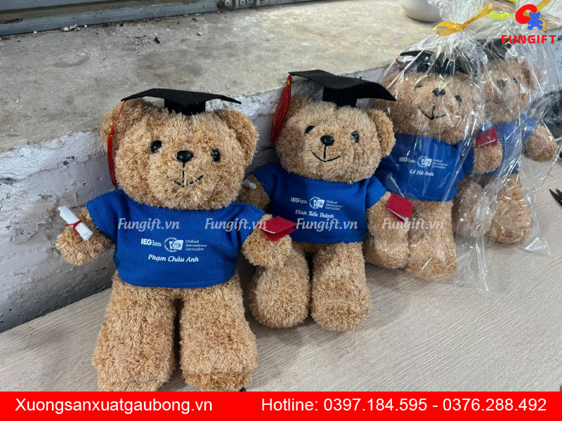 Gấu bông cử nhân Hà Nội