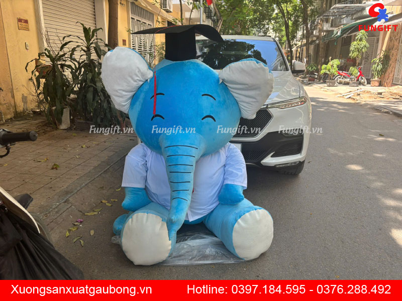 Gấu bông nhận diện thương hiệu