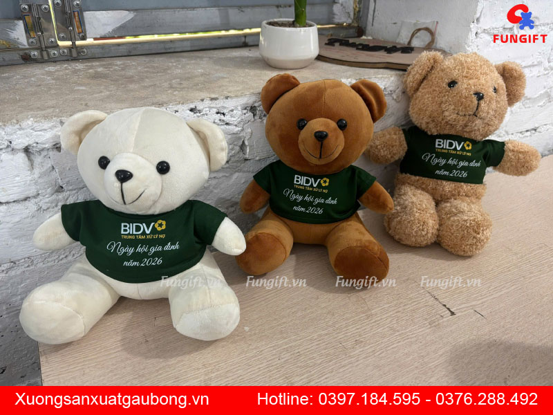 Gấu bông quà tặng doanh nghiệp