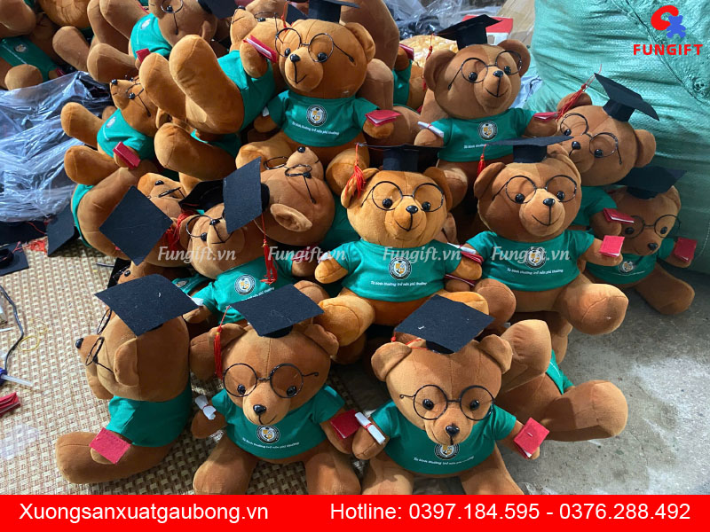 Gấu bông tốt nghiệp Hà Nội
