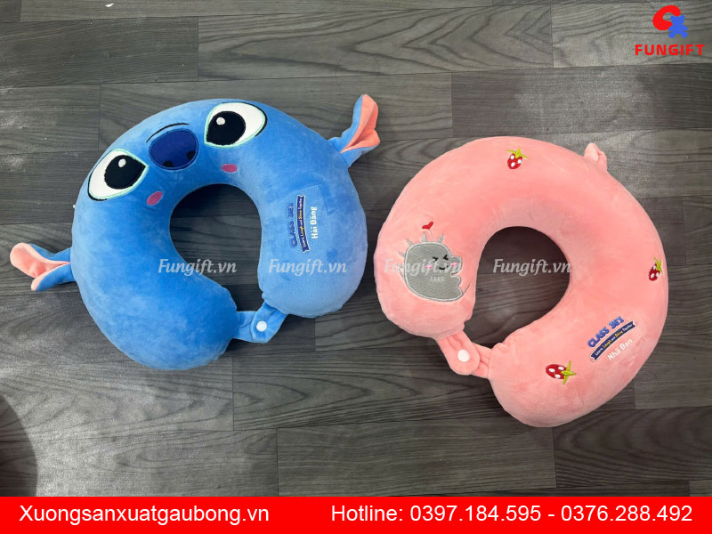 Gối cao su non hình thú tặng học sinh