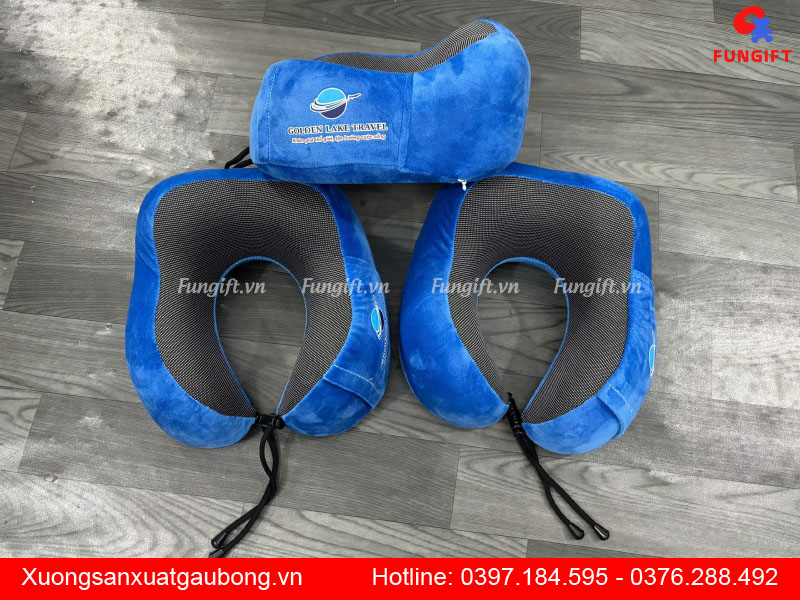 Gối chữ U văn phòng cao su non