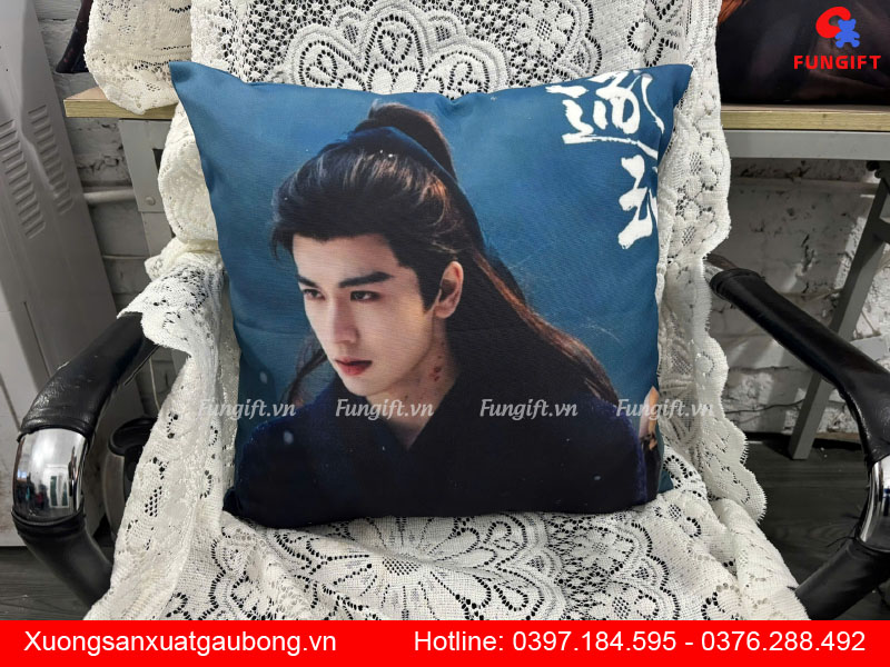 Gối ôm in hình