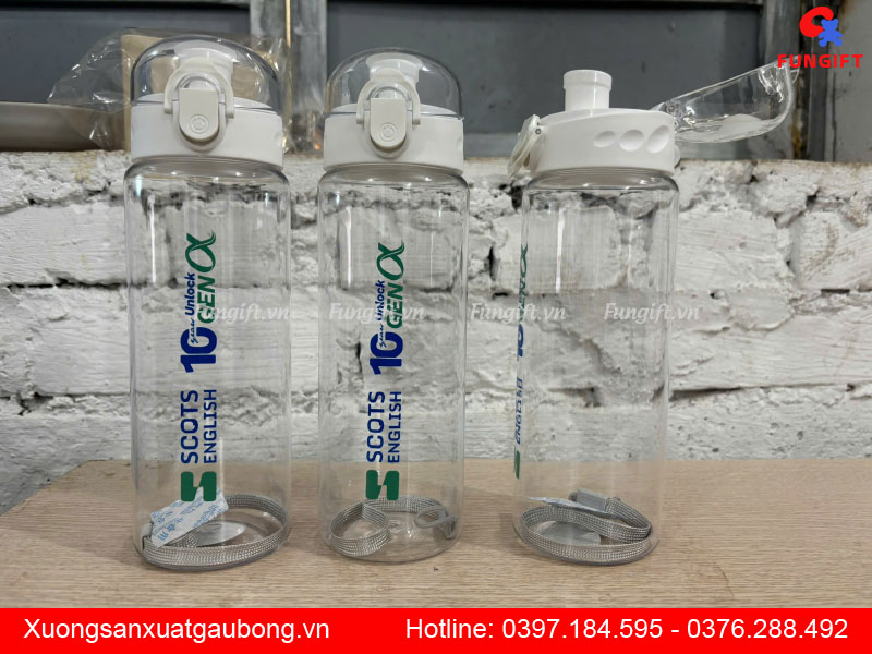 In bình nước nhựa giá rẻ
