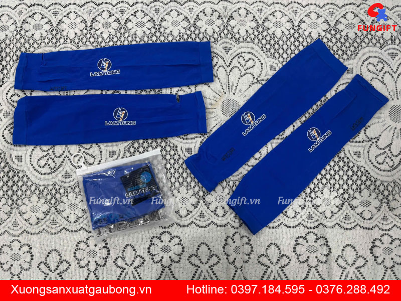 In logo lên ống tay chống nắng