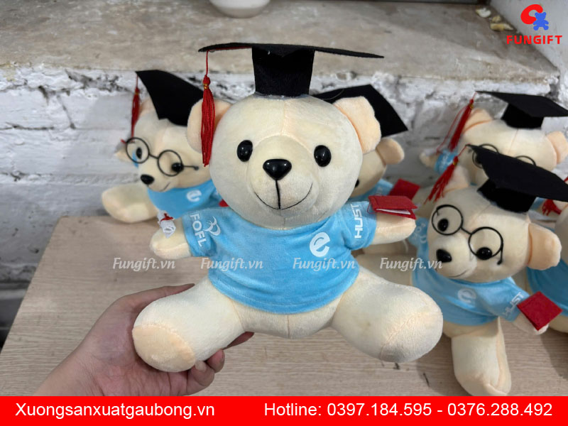 Xưởng gấu bông tốt nghiệp Hà Nội