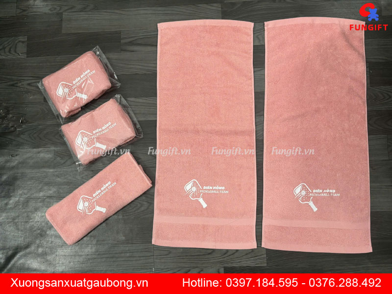 Xưởng in khăn theo yêu cầu giá rẻ
