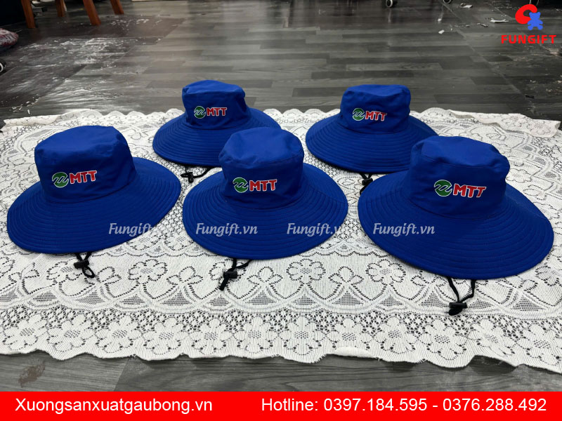Xưởng may nón kết, nón tai bèo in logo giá rẻ