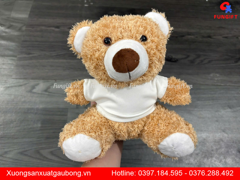 Xưởng sản xuất gấu bông in logo giá ưu đãi