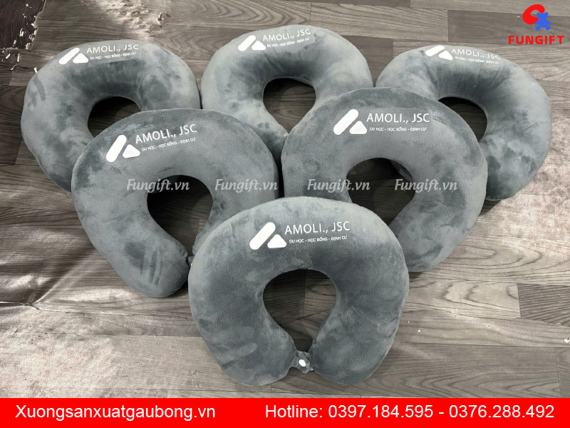 Xưởng sản xuất gối chữ U, gối kê cổ theo yêu cầu giá sỉ