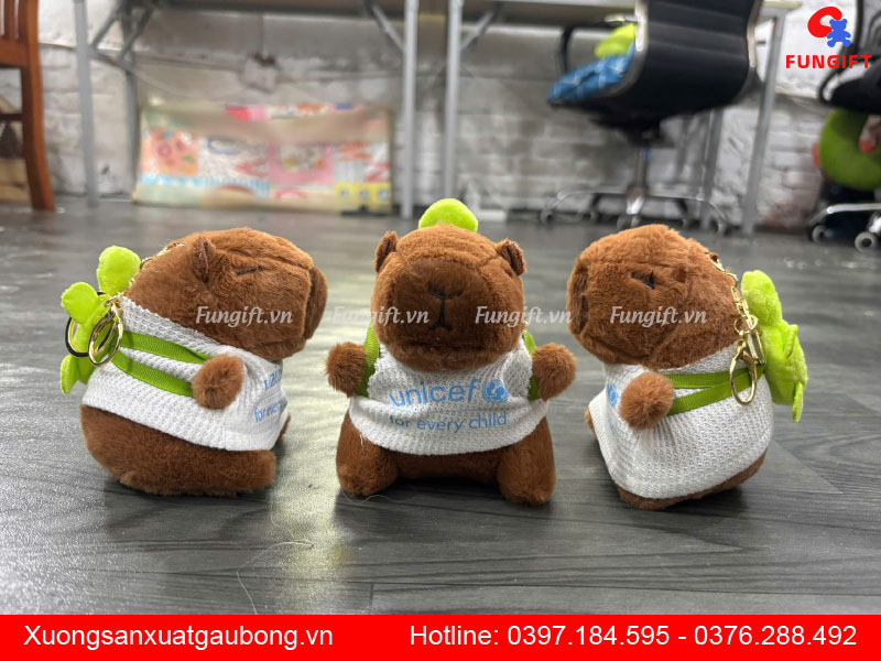 Xưởng sản xuất móc khoá gấu bông