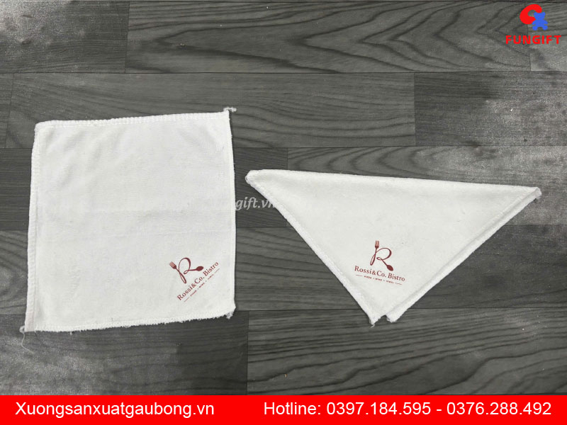 Xưởng sản xuất khăn lau tay, khăn trắng khách sạn