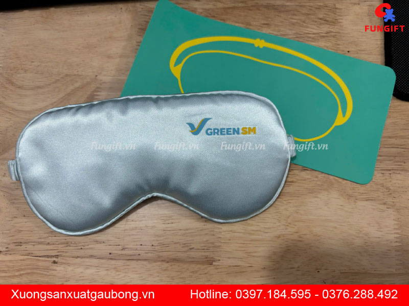 Đặt in bịt mắt ngủ lụa