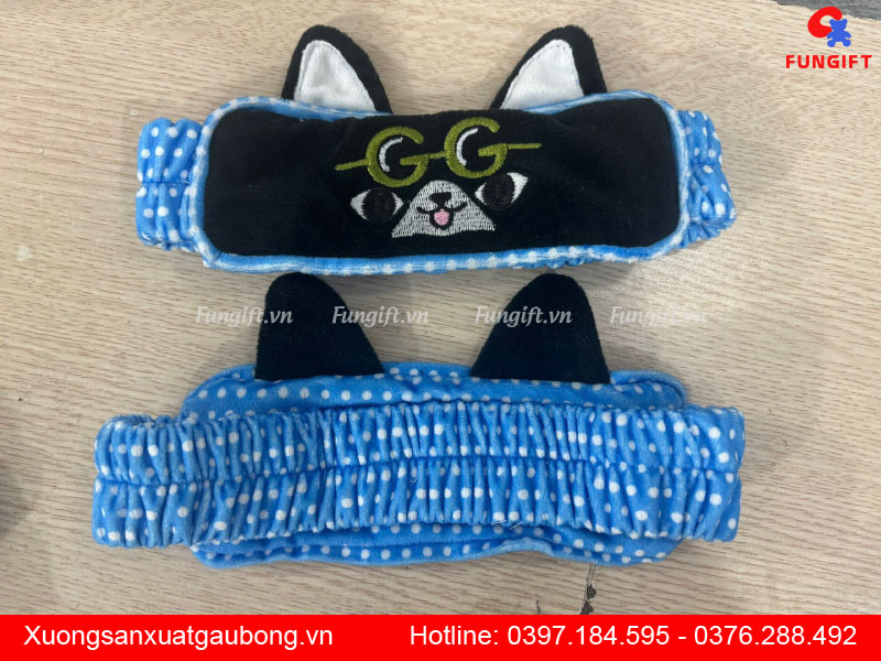 Đặt thêu băng đô đầu giá xưởng
