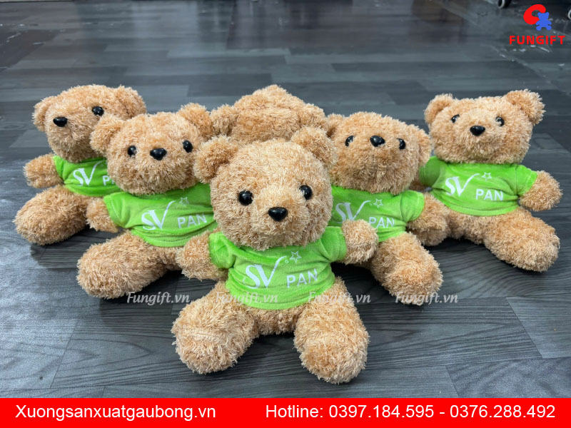 Xưởng sản xuất gấu bông in giá rẻ