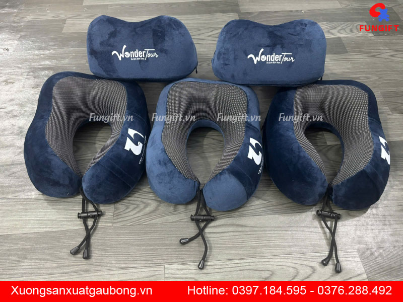 Gối du lịch chữ U quà tặng doanh nghiệp giá rẻ