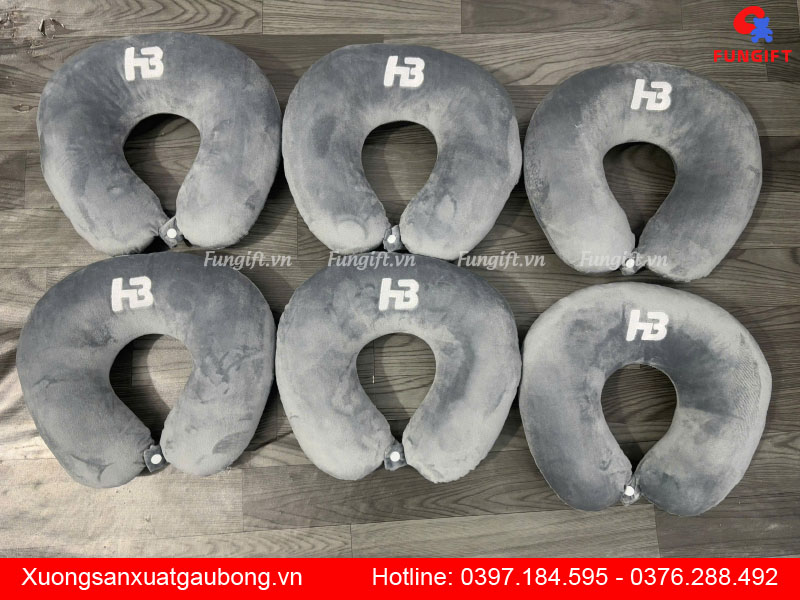 Gối kê cổ chữ U in logo theo yêu cầu